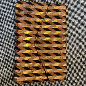 Chevron cork clutch